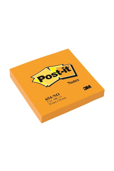 Post-it Notițe adezive 76 x 76 mm 100 coli neon Post-it, 100% PEFC SGSCH-PEFC...