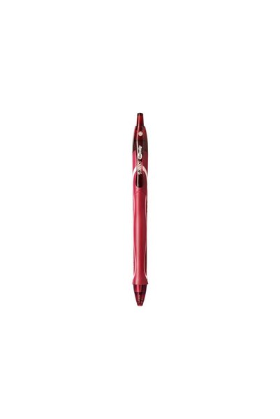 Bic Rolă retractabilă semi-gel 0.7mm, roșie, cu uscare rapidă