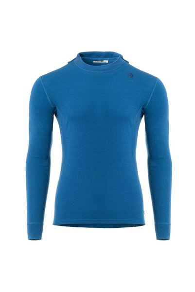 Aclima Hanorac merino bărbați WarmWool V2-Albastru-L