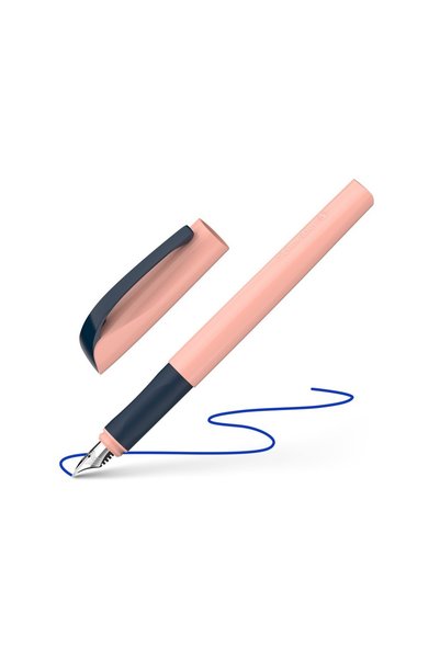 SCHNEIDER Stilou Xpect (Tip M - Medium) - Corp Apricot, Clema Si Rubber Grip ...