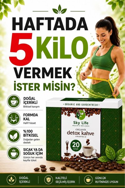 Sky Life Health & Wellness Detox Form kahve zayıflamak kilo.vermek