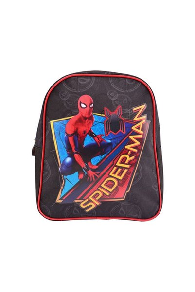 PIGNA Rucsac mini pentru grădiniță, Spiderman, negru