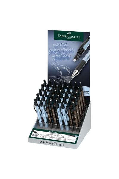 Faber Castell SET DE 40 DE CREIOANE MECHANICE GRIP-MATIC 1375/1377, CULORI AS...