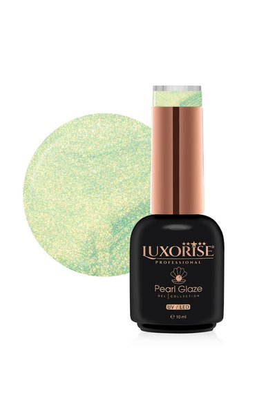 LUXORISE Μισομόνιμο Βερνίκι Νυχιών Pearl Glaze - Magic Mint, 10ml