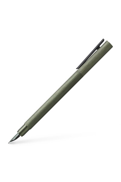 Faber Castell Fountain Pen Neo Slim Aluminium Green F Faber-Castell