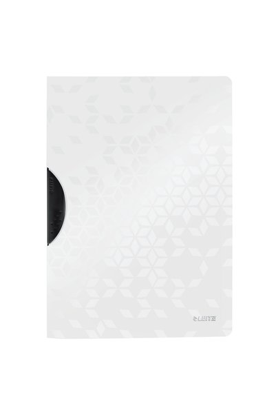 Leitz Plastic folder with white clip COLORCLIP WOW