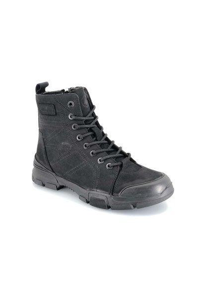 Hammer Jack Bonn 102 21520 Ghete pentru bărbați din piele naturală 100% NEGRE