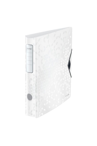 Leitz Пластмасирана корица за книга 6.5см 180 градуса Бяла Active Wow