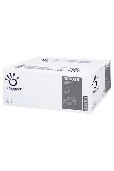 OEM White V-fold 2-ply paper towels 266/SET PAPERNET