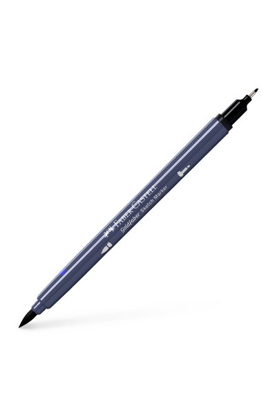 Faber Castell Marker pentru schițe cu 2 vârfuri Negru 199 Goldfaber FABER-CAS...