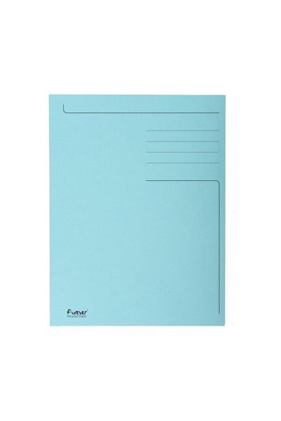 Exacompta Cardboard File Blue Envelope