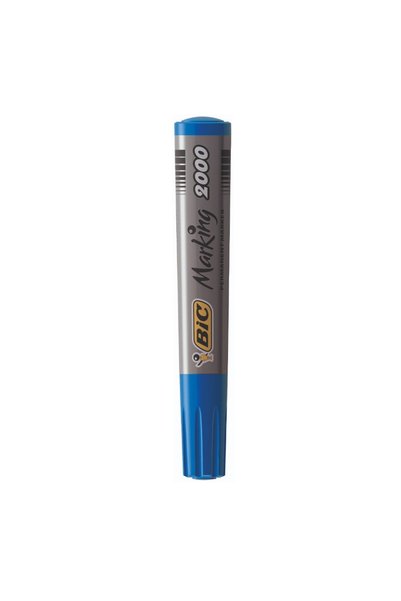 Bic Blue Permanent Marker Round Tip 2000
