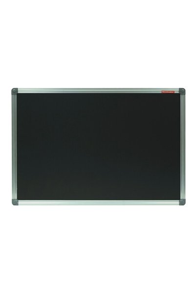 Memoboards Tablă magnetică neagră 120x240 CM cu ramă de aluminiu
