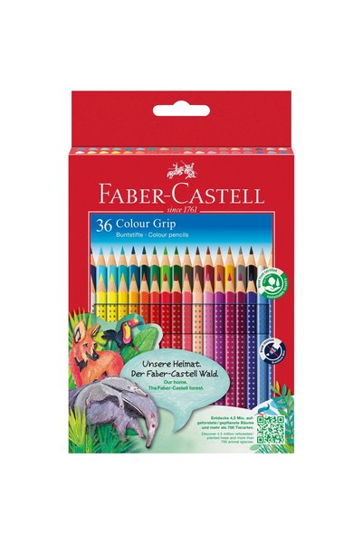 Faber Castell Creioane colorate 36 de culori GRIP 2001 FABER-CASTELL