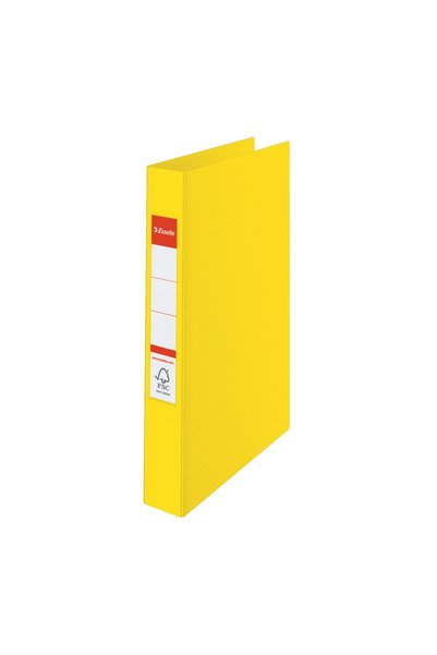 Esselte Caiet mecanic A4 2 inele 25mm/42mm Galben Standard