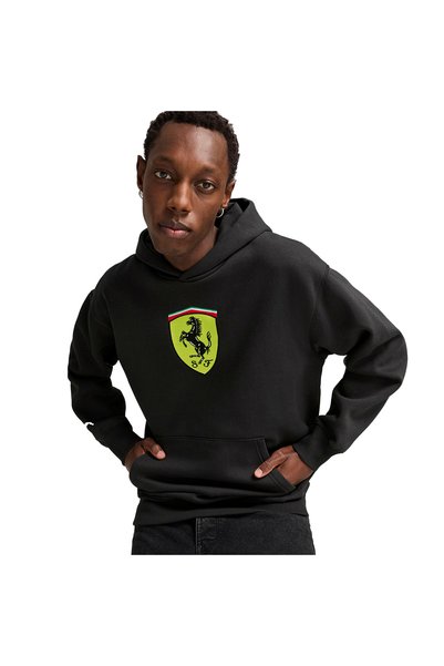 Puma 62705401 Ferrari Race Bigshield Hdie Erkek Sweatshirt