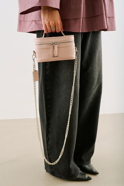 Manuka Mita Mini Zipper Bag Pink