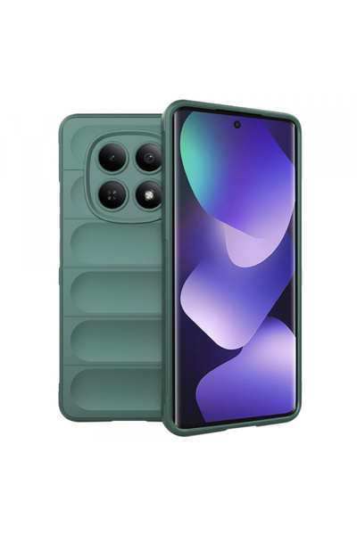 Techsuit Husă pentru Xiaomi Redmi Note 15 5G, Magic Shield, albastru - verde