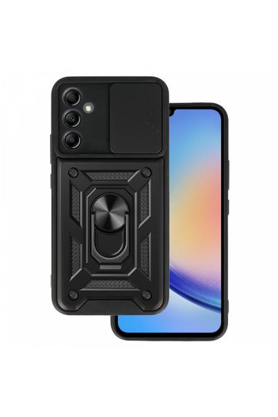 OEM Husa pentru Galaxy A34 A346, OEM, Slide Camera Armor, Neagra