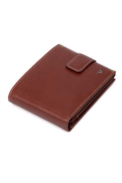 Tergan Tan Genuine Leather Men's Wallet - S1Ce00001638-F8Q