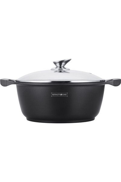 Royalty Line Oală antiaderentă cu înveliș tip marmură, model BS-ML, 28cm, 5.7L