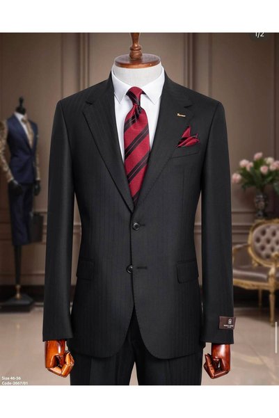 ilayda emir Men's Slim Fit Striped Suit Shirt – Classic Stylish Business, Gro...