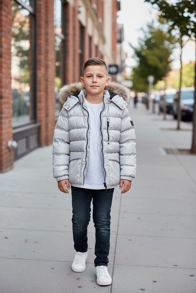 benitto kids Boy's Inflatable Coat 51334