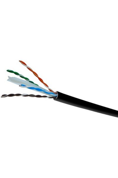 KEEPRO 80 meters outdoor cat6 cable 80 meters black ethernet cable outdoor