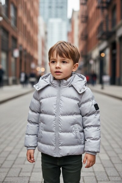 benitto kids Baby Boy Inflatable Coat 51374