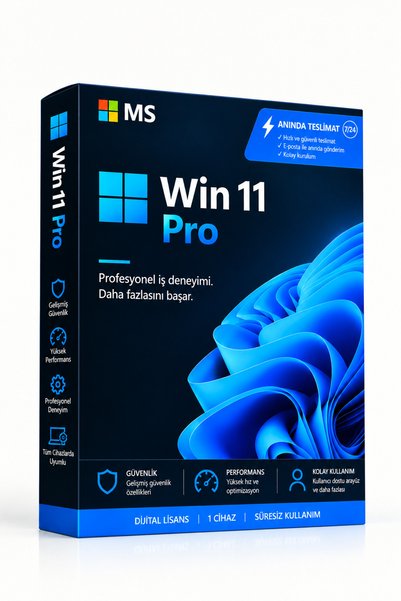 Steam 11Windows 11 Pro Lisans Key Dijital Lisans Anahtarı 32&64 Bit Ömür Boyu...