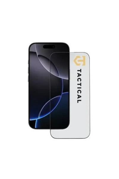 Tactical Protectie tactica din sticla 5D pentru Apple iPhone 16 Pro/17 neagra