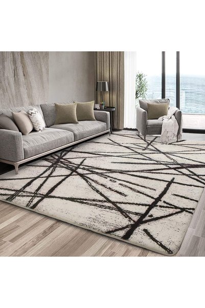 Generic Carpets & Rugs Soft Modern Carpet Living Room Bedroom Short Pile Rug ...
