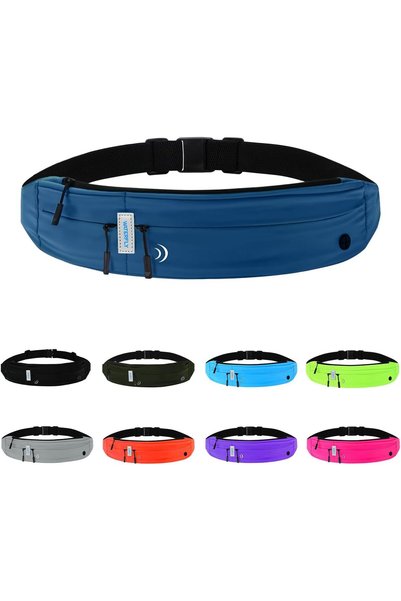 Generic Running Belt Jogging Waist Pack for Men Women Runner