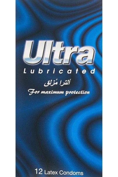 ULTRA Condoms Lubricated--12pcs --- Lubricated Condoms--12pcs