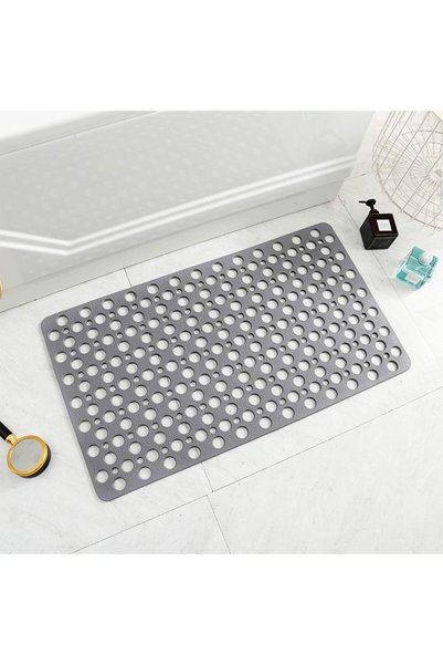 Generic Non Slip Bath Mat Anti Mould Shower Mats TPE Bathroom Bathtub Mat Flo...