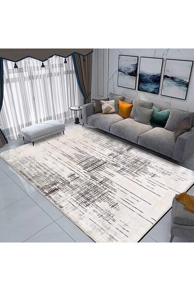 Generic Carpets & Rugs Modern Abstract Area Rugs Living Room Soft Short Pile ...
