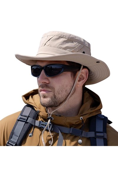 Generic Packable Sun Hat for Men and Women, Wide Brim Summer Hat with UPF 50 ...