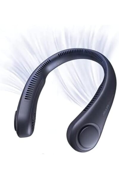 Generic Portable Neck Fan, Hands-Free Bladeless, 5 Speeds, 4000 mAh Battery O...