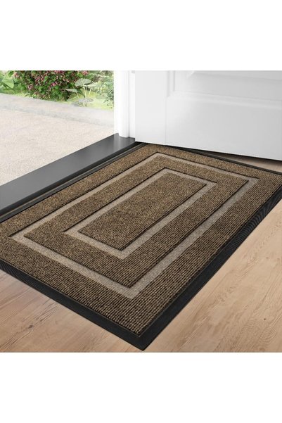 Generic Front Door Mat,Entrance Doormat Super Absorbent Moistureproof,Indoor ...