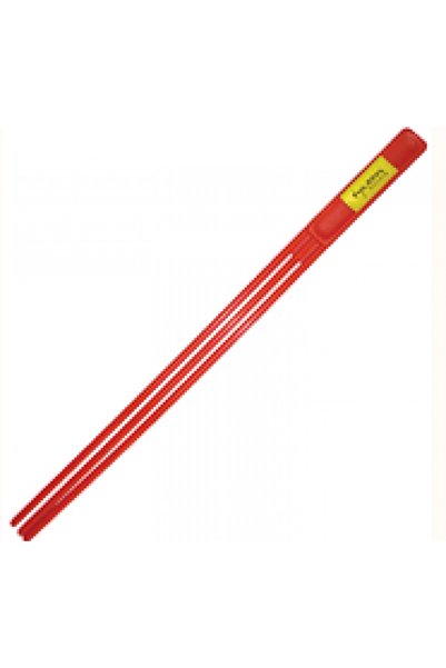 Tycoon Tptb-Pbw Tambourine Drumstick Red