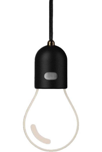Generic Car Charm for Rear View Mirror - Bulb Shape Ambient Lamp - Vintage Re...