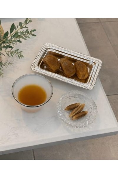 Generic 6-Piece Crystal Glass Dessert | Elegant Serving for dates, Clear Crys...