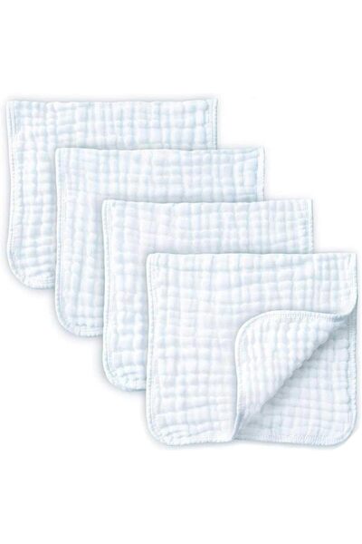 Generic Muslin Burp Cloths, 4 Pack Premium Newborn Cotton Baby Burping Cloth,...