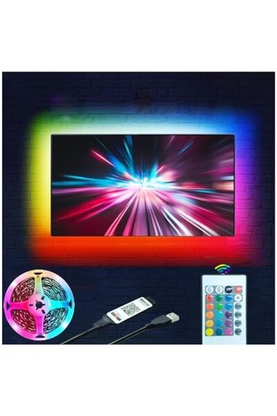 Generic LED Lights for TV 16.4ft/5m LED Lights for 32-60 Inch RGB TV Light Ba...