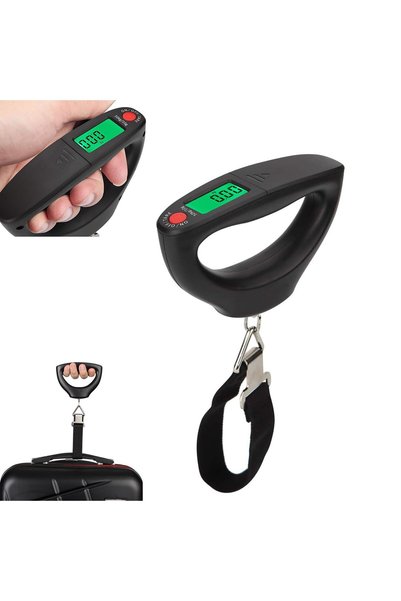 Generic 110lb/50kg Portable Digital Hanging Luggage Weight Scale, High Precis...