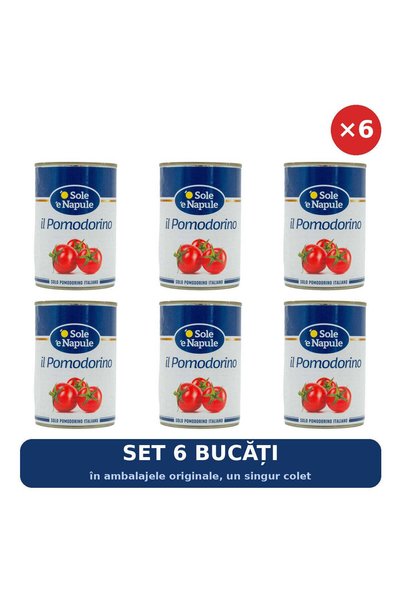 O Sole e Napule Set 6 x Roșii cherry Il Pomodorino ’O Sole ’e Napule, 400 g