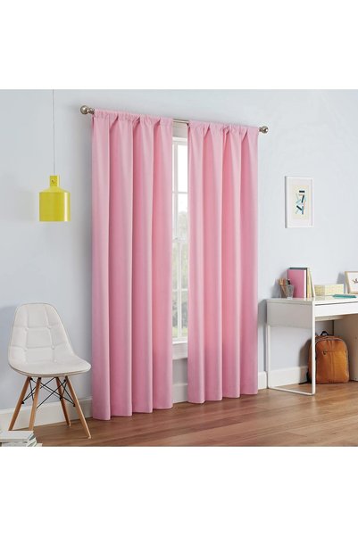 Generic Kendall Modern Blackout Thermal Rod Pocket Window Curtain for Bedroom...
