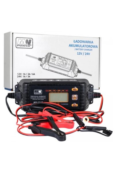 TEA Sports Incarcator 12V/24V 1/3/6Ah cu autodebransare pentru acumulatori si...