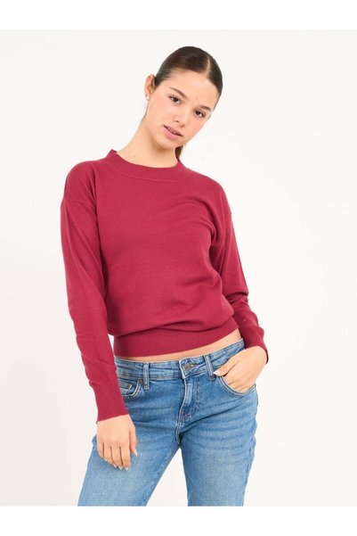 Lee Cooper - Pulover damă cu mânecă lunga și detalii logo