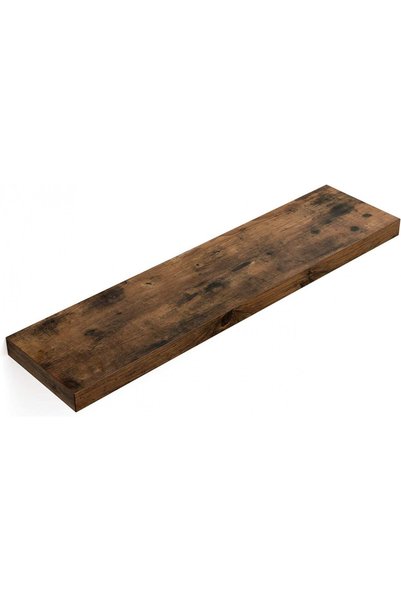 Talis Wall Shelf, LWS28BX, Walnut, 80x20x3.8 cm